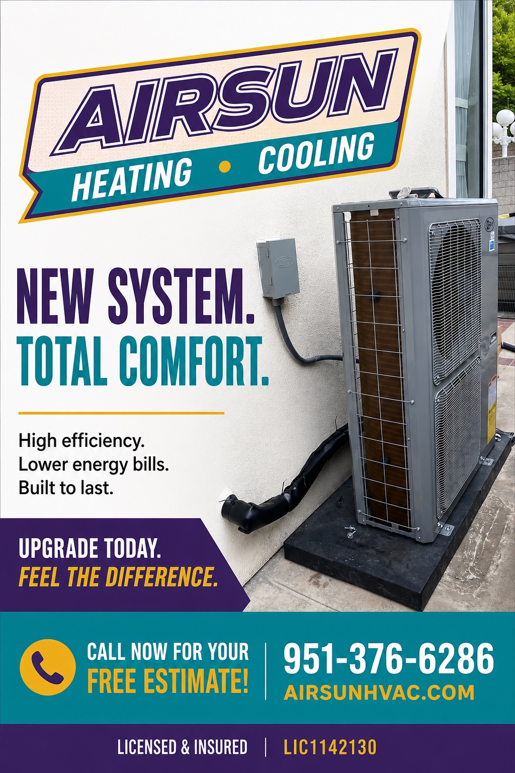 Airsun new system comfort promotion